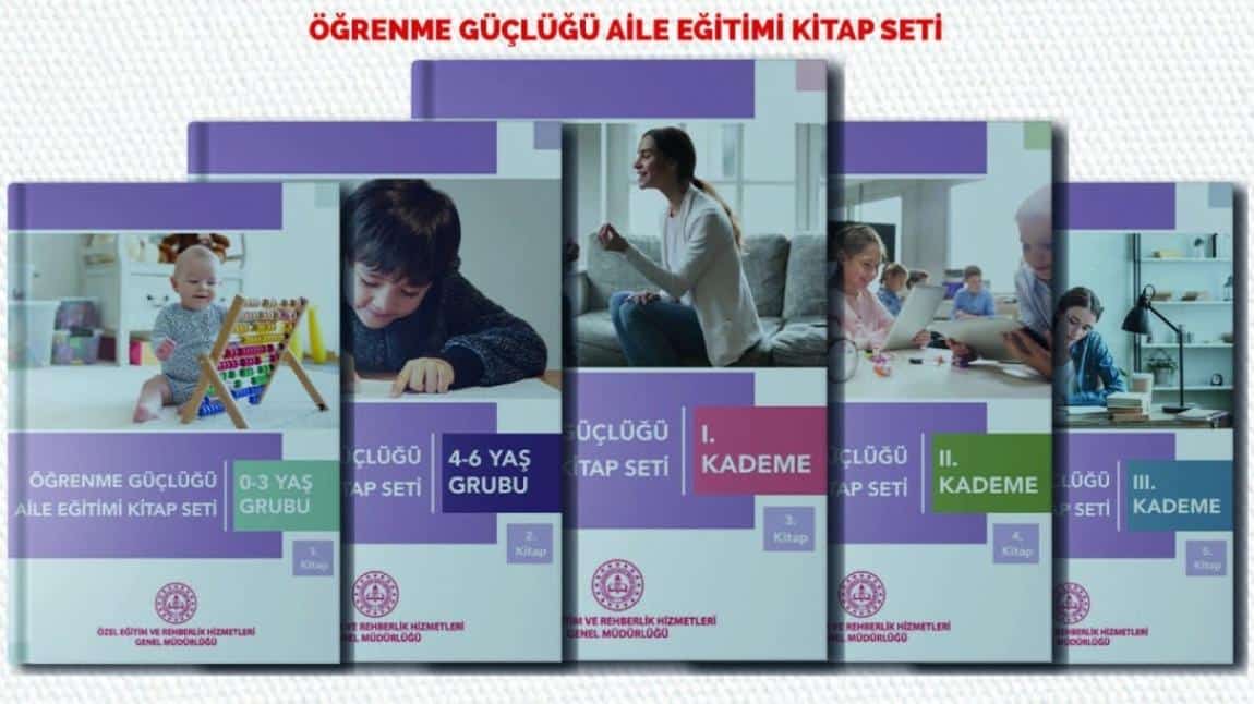 ''Öğrenme Güçlüğü Aile Eğitimi Kitap Seti'' Yayında