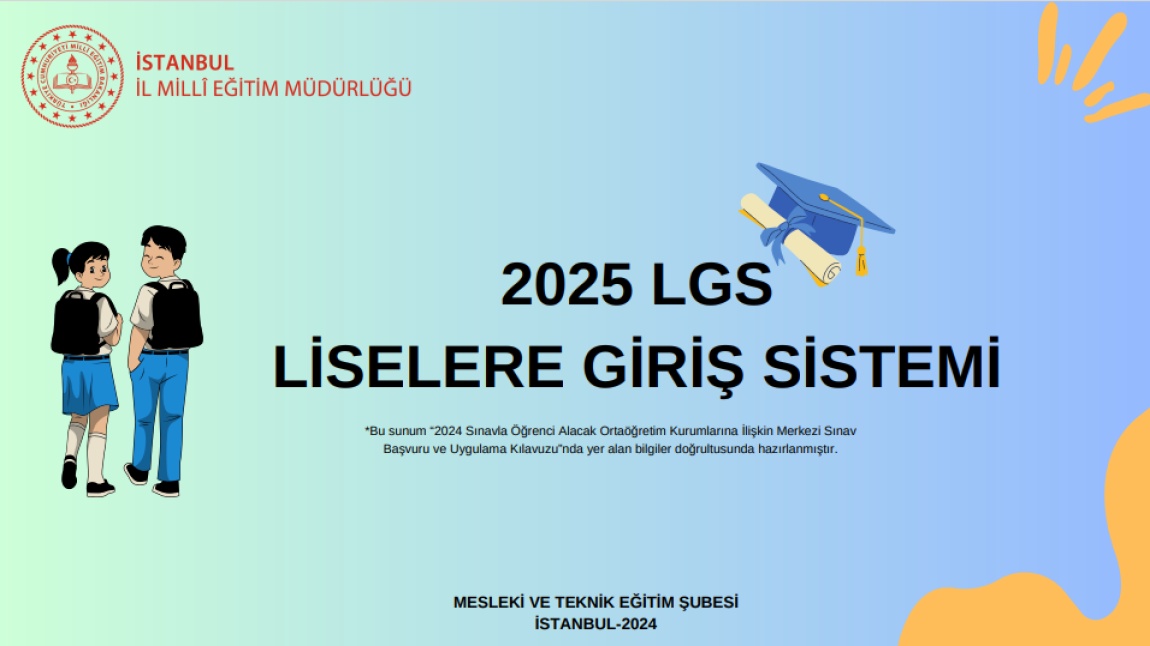 2025 LGS Kapsamında Öğrenci Seminerleri Düzenlendi