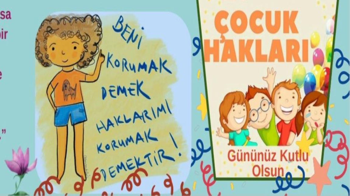 20 Kasım Dünya Çocuk Hakları Günü Kutlu Olsun